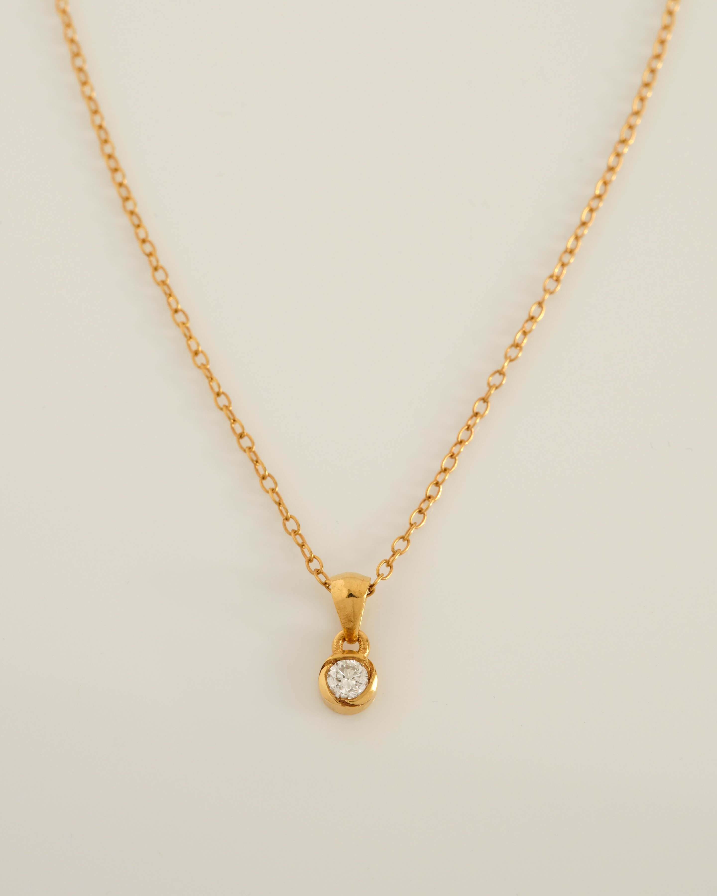 Eternal Grace Solitaire Pendant